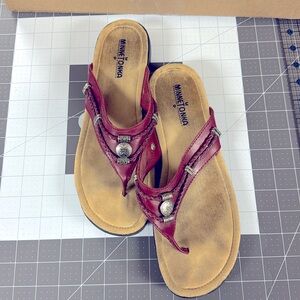 Leather Minnetonka Sandals